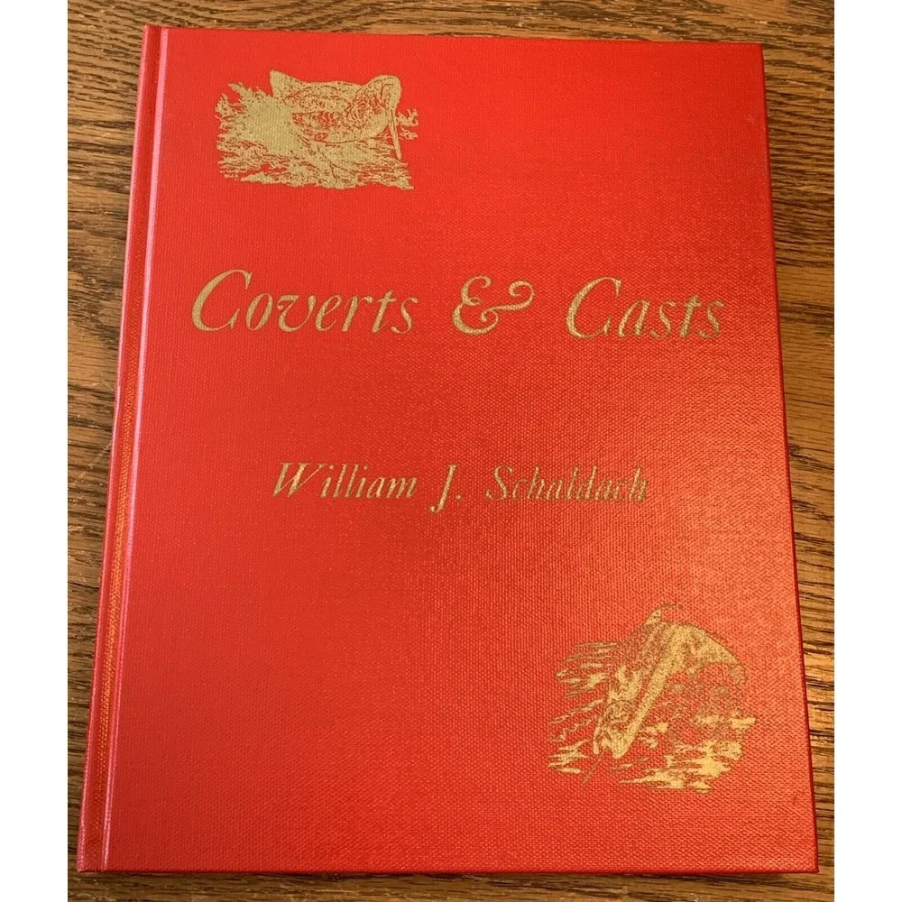 1970 Coverts & Casts & Currents & Eddies 2 Volumes William‎ Schaldach Hardcover